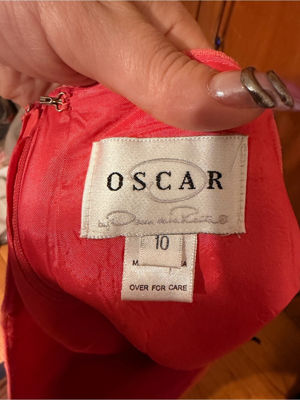 Oscar de la Renta Pink skirt Size 10